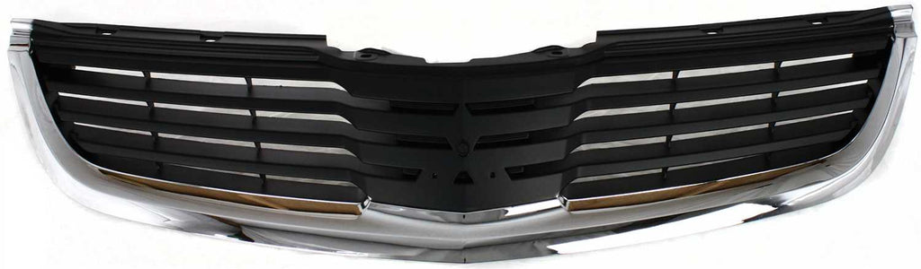 GALANT 07-08 GRILLE, Chrome Shell/Painted Black Insert, w/o Ralliart Model