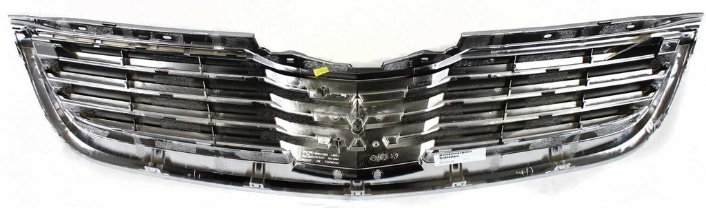 GALANT 07-08 GRILLE, Chrome Shell/Painted Black Insert, w/o Ralliart Model