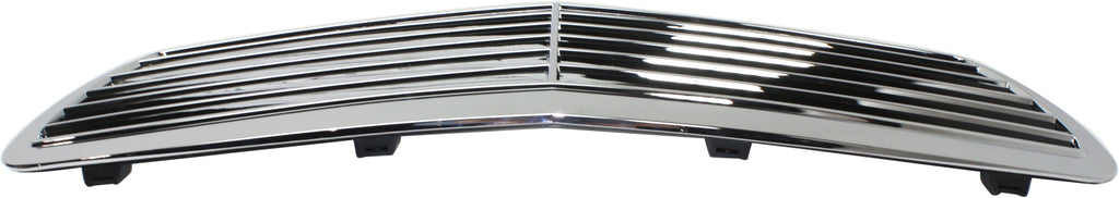 E-CLASS 00-02 GRILLE, Chrome Shell/Painted Black Insert, Elegance Pkg, Classic Model, Sedan, (210) Chassis