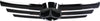 C-CLASS 02-03 GRILLE, Painted Black Shell and Insert, w/ Chrome Molding, Coupe