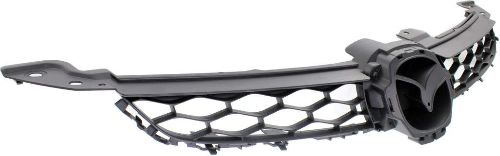 CX-7 10-12 GRILLE, Primed-Black Shell and Insert-Black, 2.3L Eng