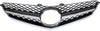 C63 AMG 12-15 GRILLE, Chrome Shell/Painted Black Insert, w/o DCC, w/ AMG, USA Built (12-14 Sedan)/Coupe