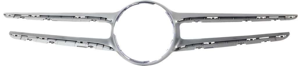 C300 15-18/C400 15-15 GRILLE MOLDING, Center, w/o Luxury/Sport Package and Camera Hole, w/ Distronic Cruise Control, Sedan - CAPA