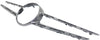 C300 15-18/C400 15-15 GRILLE MOLDING, Center, w/o Luxury/Sport Package and Camera Hole, w/ Distronic Cruise Control, Sedan - CAPA