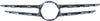 C300 15-18/C400 15-15 GRILLE MOLDING, Center, w/o Luxury/Sport Package and Camera Hole, w/ Distronic Cruise Control, Sedan - CAPA