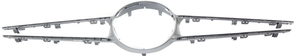 C300 15-18/C400 15-15 GRILLE MOLDING, Center, w/o Luxury/Sport Package and Camera Hole, w/ Distronic Cruise Control, Sedan - CAPA