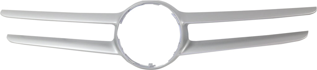C300 15-18/C400 15-15 GRILLE MOLDING, Center, w/o Luxury/Sport Package, w/ Camera Hole, w/o Distronic Cruise Control, Sedan - CAPA