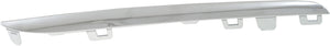 C300 15-18/C400 15-15 GRILLE MOLDING UPPER RH, Chrome, w/o Luxury Package, Sedan - CAPA