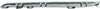 C300 15-18/C400 15-15 GRILLE MOLDING UPPER RH, Chrome, w/o Luxury Package, Sedan - CAPA