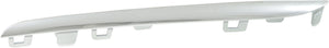 C300 15-18/C400 15-15 GRILLE MOLDING UPPER LH, Chrome, w/o Luxury Package, Sedan - CAPA