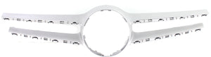 E-CLASS 14-16 GRILLE COVER, Silver, w/ AMG Styling Pkg, w/o Camera, Sedan/Wagon - CAPA