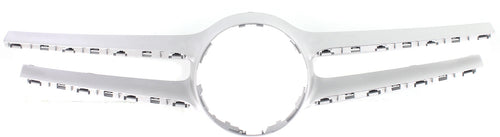 E-CLASS 14-16 GRILLE COVER, Silver, w/ AMG Styling Pkg, w/o Camera, Sedan/Wagon - CAPA