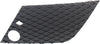 ML-CLASS 12-15 GRILLE COVER, RH, Opening Cover, Textured, (Exc. ML63 AMG Model), w/ AMG Styling Pkg