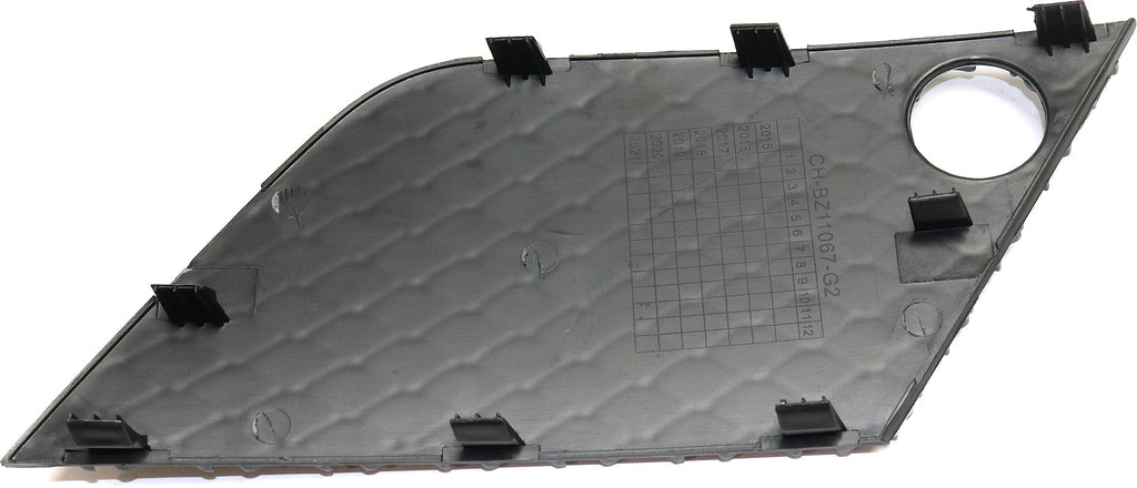 ML-CLASS 12-15 GRILLE COVER, LH, Opening Cover, Textured, (Exc. ML63 AMG Model), w/ AMG Styling Pkg