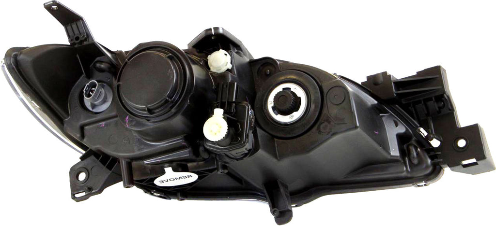 MAZDA 3 04-06 HEAD LAMP LH, Lens and Housing, HID, w/o HID Kit, Sedan