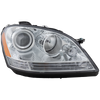 M-CLASS 06-07 HEAD LAMP RH, Assembly, STD Type, Halogen, (08-08, w/ Amber Reflector)