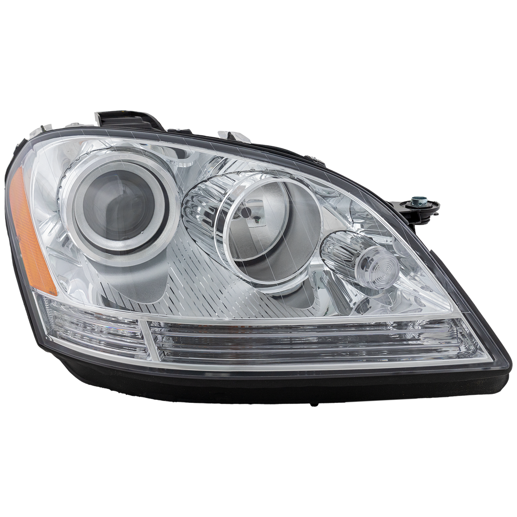 M-CLASS 06-07 HEAD LAMP RH, Assembly, STD Type, Halogen, (08-08, w/ Amber Reflector)