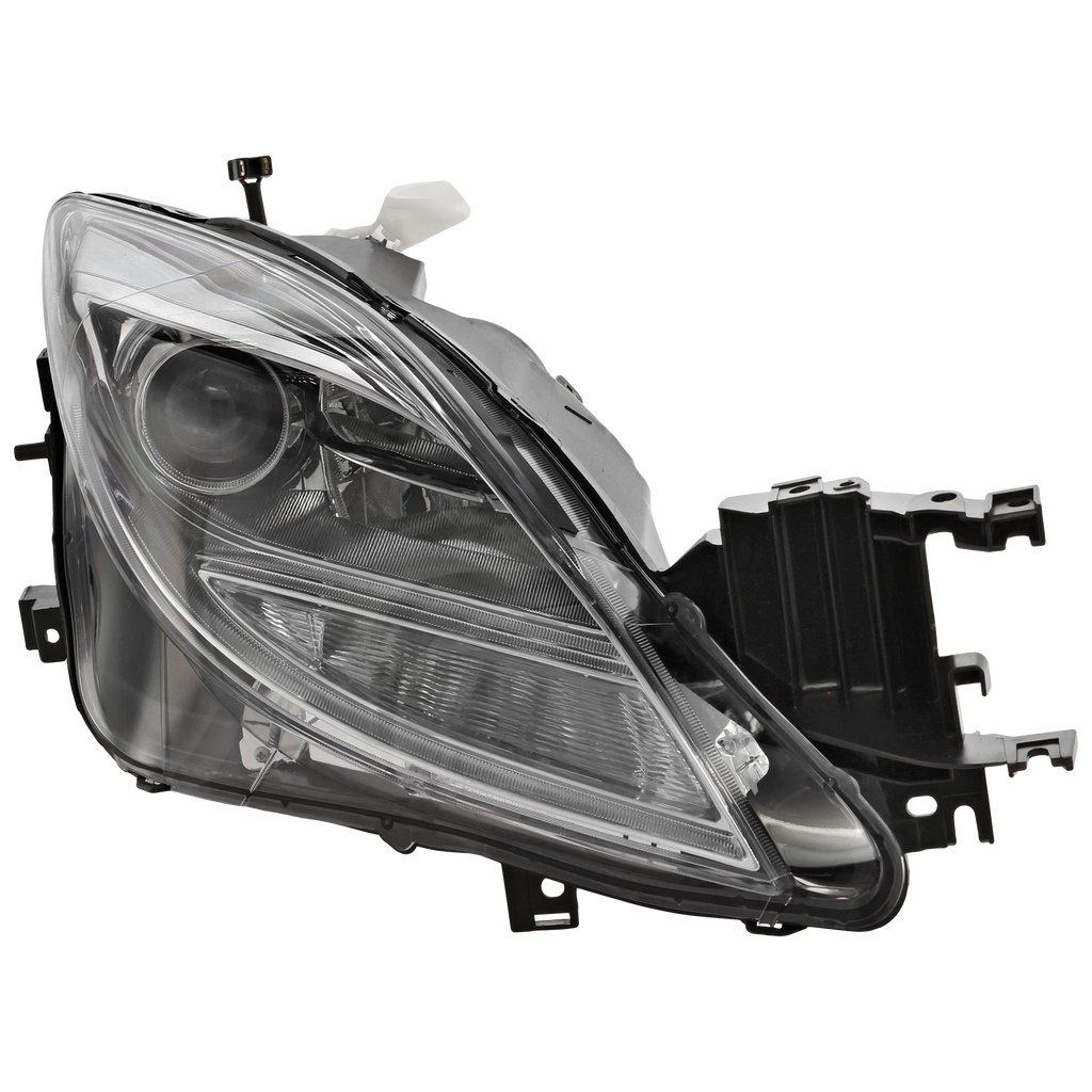MAZDA 6 09-10 HEAD LAMP RH, Lens and Housing, Halogen - CAPA