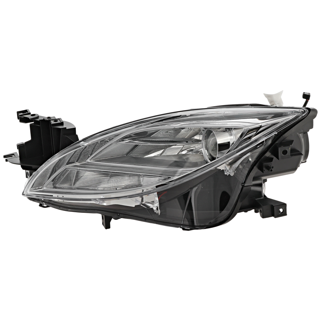 MAZDA 6 09-10 HEAD LAMP LH, Lens and Housing, Halogen - CAPA