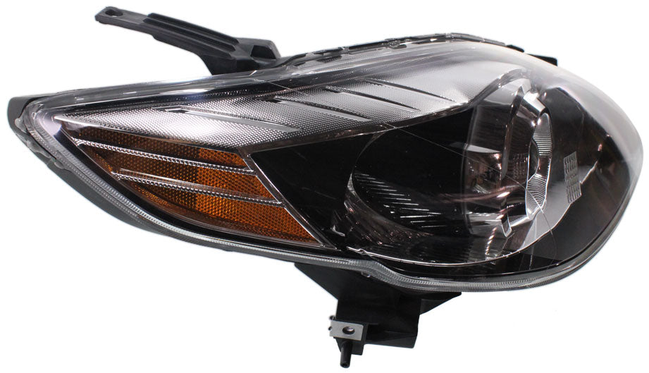 MAZDA 5 08-09 HEAD LAMP RH, Lens and Housing, Halogen, Black Interior