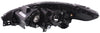 MAZDA 5 08-09 HEAD LAMP RH, Lens and Housing, Halogen, Black Interior