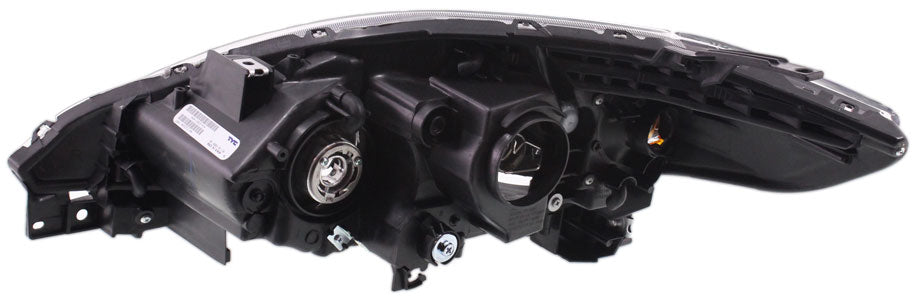 MAZDA 5 08-09 HEAD LAMP RH, Lens and Housing, Halogen, Black Interior