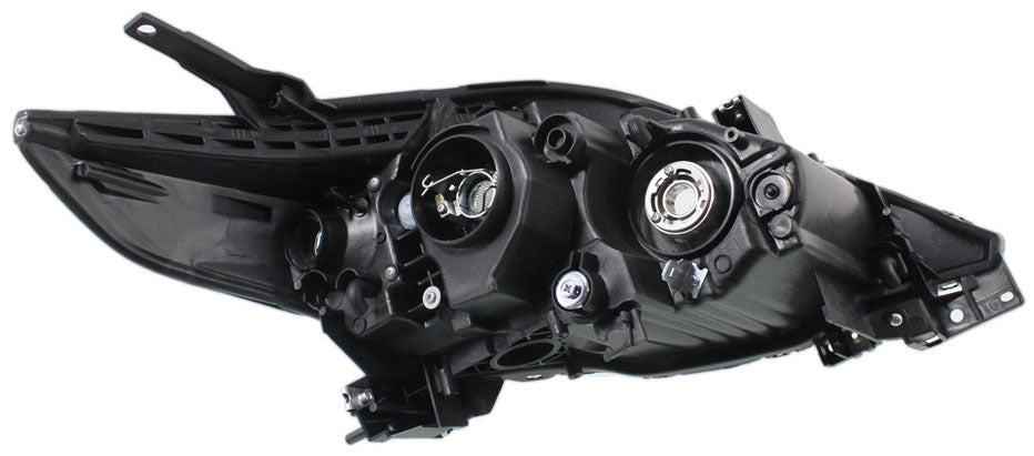MAZDA 5 08-09 HEAD LAMP LH, Lens and Housing, Halogen, Black Interior