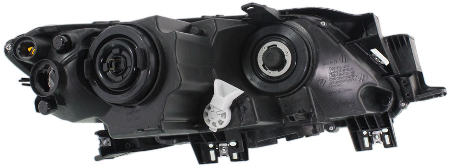 CX-7 09-09 HEAD LAMP LH, Lens and Housing, Halogen