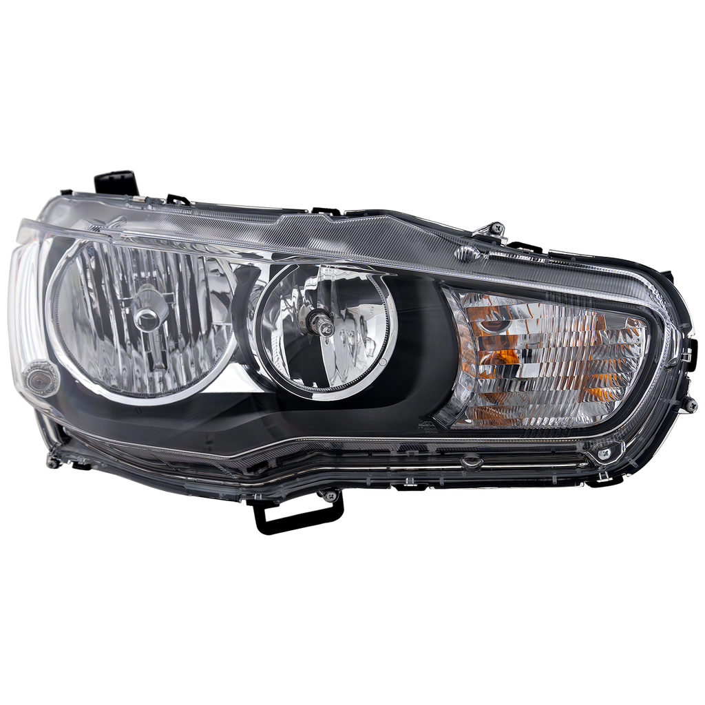 LANCER 09-17 HEAD LAMP RH, Assembly, Halogen, From 11-08 - CAPA