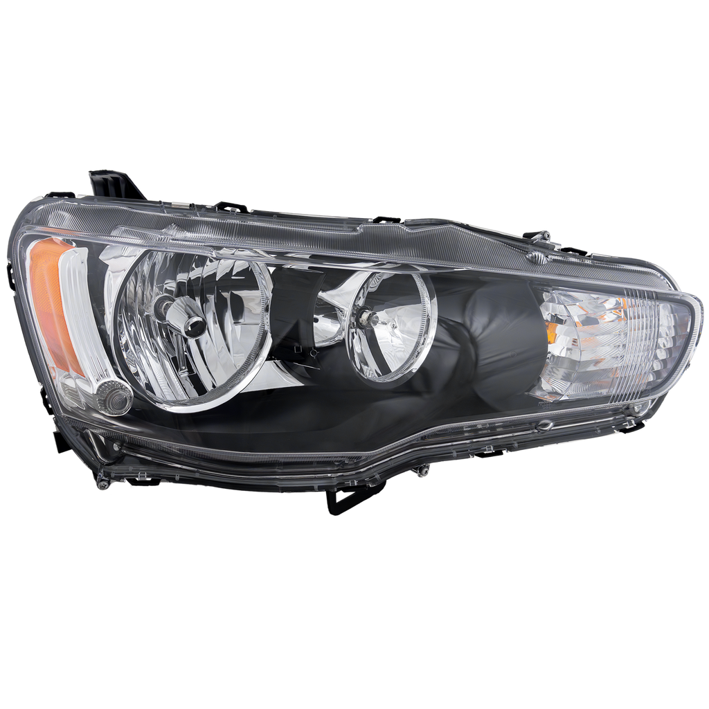 LANCER 09-17 HEAD LAMP RH, Assembly, Halogen, From 11-08 - CAPA