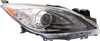 MAZDA 3 10-11 HEAD LAMP RH, Lens and Housing, HID, w/o HID Kit, w/o Auto Level Control, w/o DRL