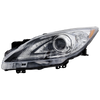 MAZDA 3 10-13 HEAD LAMP LH, Lens and Housing, HID, w/o HID Kit, w/o Auto Level Control, w/ Daytime Running Light