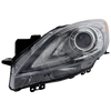 MAZDA 3 10-13 HEAD LAMP LH, Lens and Housing, HID, w/o HID Kit, w/o Auto Level Control, w/ Daytime Running Light