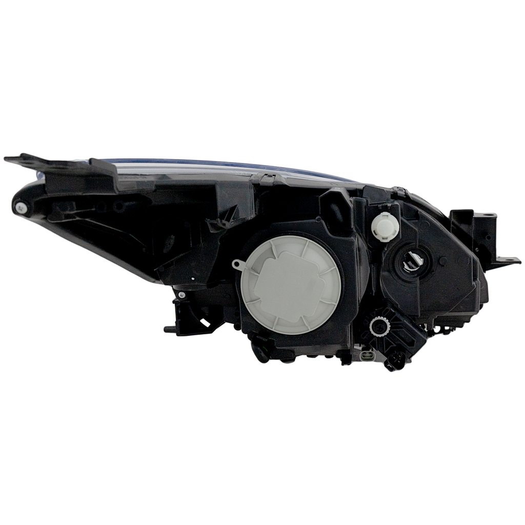 MAZDA 3 10-13 HEAD LAMP LH, Lens and Housing, HID, w/o HID Kit, w/o Auto Level Control, w/ Daytime Running Light