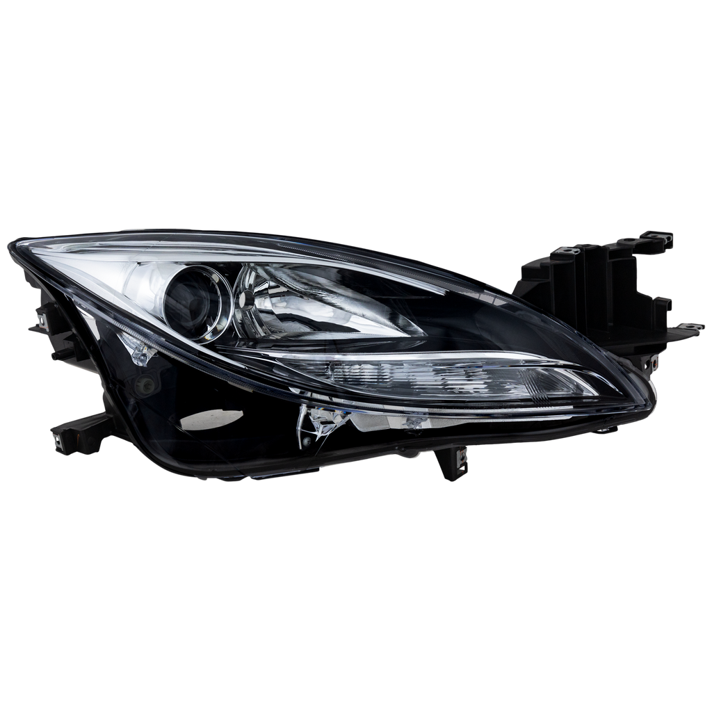 MAZDA 6 11-13 HEAD LAMP RH, Lens and Housing, HID, w/o HID Kit