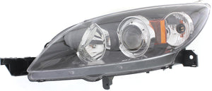 MAZDA 3 04-09 HEAD LAMP LH, Lens and Housing, HID, w/o HID Kit, Hatchback