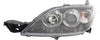 MAZDA 3 04-09 HEAD LAMP LH, Lens and Housing, HID, w/o HID Kit, Hatchback