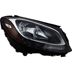 C-CLASS 15-20 HEAD LAMP RH, Assembly, Halogen, Coupe/Sedan