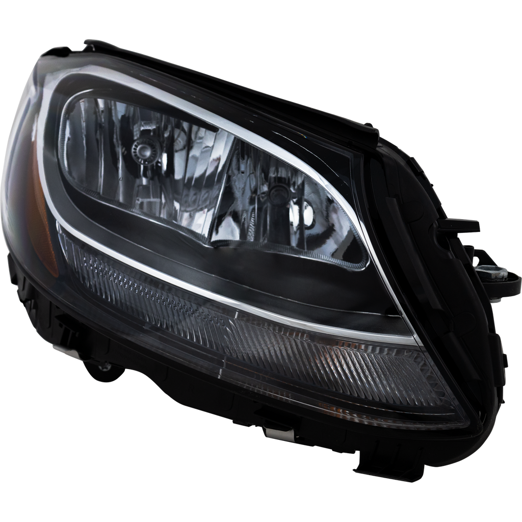 C-CLASS 15-20 HEAD LAMP RH, Assembly, Halogen, Coupe/Sedan