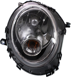 COOPER 07-15 HEAD LAMP RH, Assembly, Halogen, w/ White Turn Signal, (07-13, HB/09-15, Conv)/Wgn