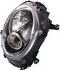 COOPER 07-15 HEAD LAMP RH, Assembly, Halogen, w/ White Turn Signal, (07-13, HB/09-15, Conv)/Wgn
