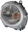 COOPER 07-15 HEAD LAMP LH, Assembly, Halogen, w/ White Turn Signal, (07-13, HB/09-15, Conv)/Wgn - CAPA