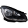 C-CLASS 12-15 HEAD LAMP RH, Assembly, Halogen, Black Interior, w/o Corner Light, Coupe