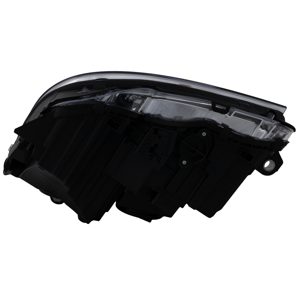 C-CLASS 12-15 HEAD LAMP RH, Assembly, Halogen, Black Interior, w/o Corner Light, Coupe