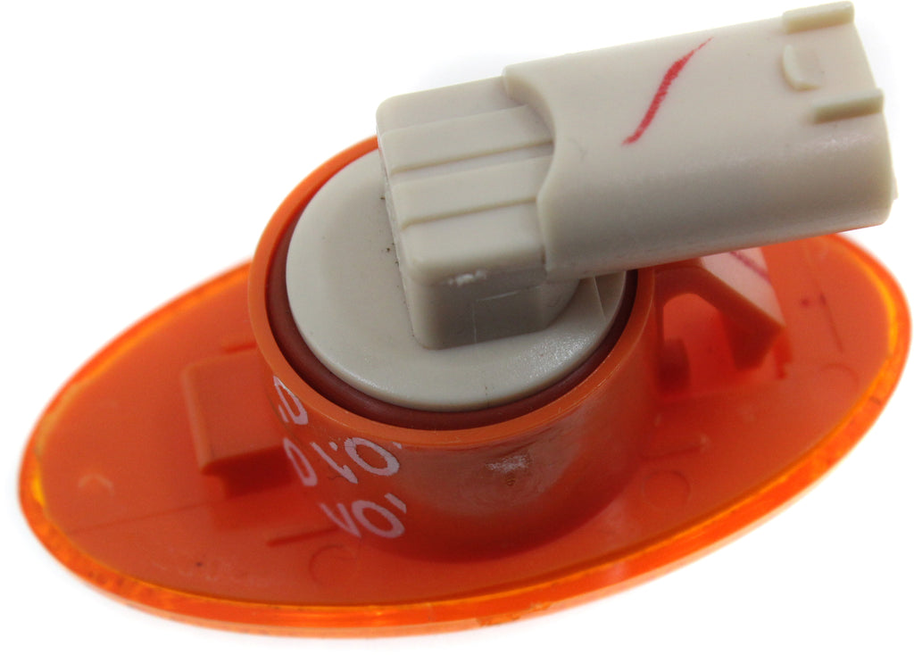 COOPER 02-08 FRONT SIDE MARKER LAMP RH=LH, Assembly, Repeater Lamp, Amber Lens