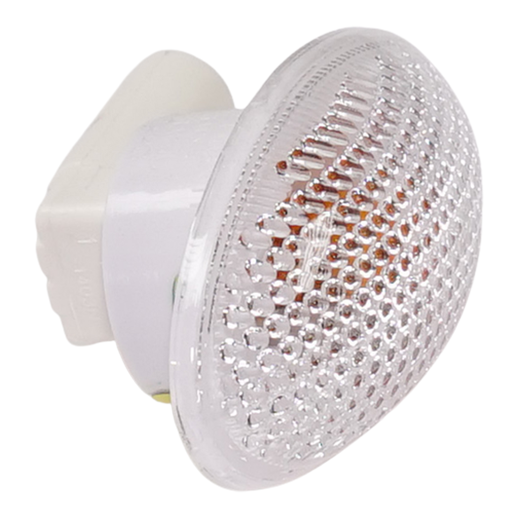 COOPER 02-08 FRONT SIDE MARKER LAMP RH=LH, Assembly, Repeater Lamp, Clear Lens - CAPA