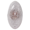 COOPER 02-08 FRONT SIDE MARKER LAMP RH=LH, Assembly, Repeater Lamp, Clear Lens - CAPA