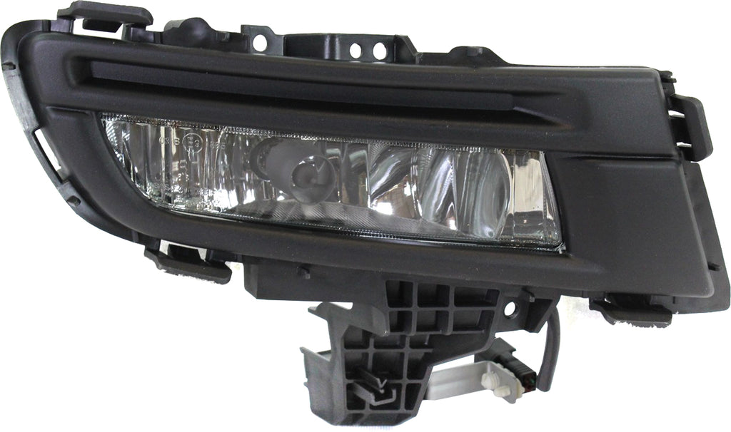 MAZDA 3 07-09 FRONT FOG LAMP RH, Assembly, Painted, Factory Installed, Sport Type, Sedan