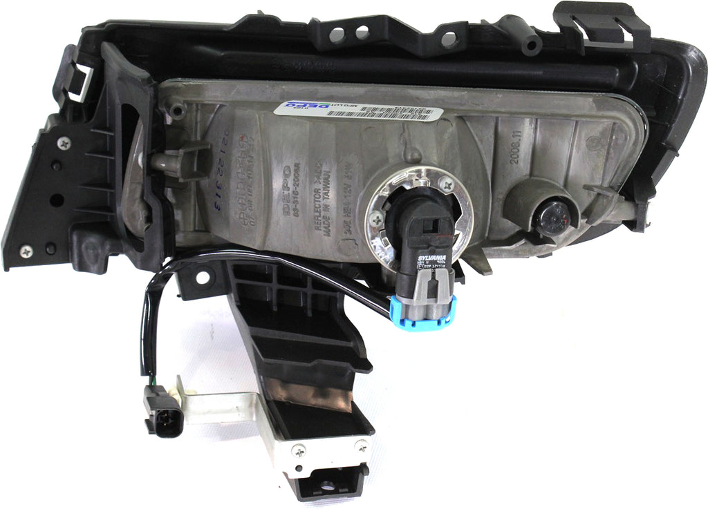 MAZDA 3 07-09 FRONT FOG LAMP RH, Assembly, Painted, Factory Installed, Sport Type, Sedan