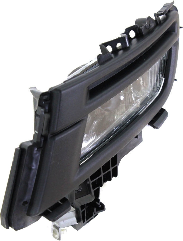 MAZDA 3 07-09 FRONT FOG LAMP LH, Assembly, Painted, Factory Installed, Sport Type, Sedan